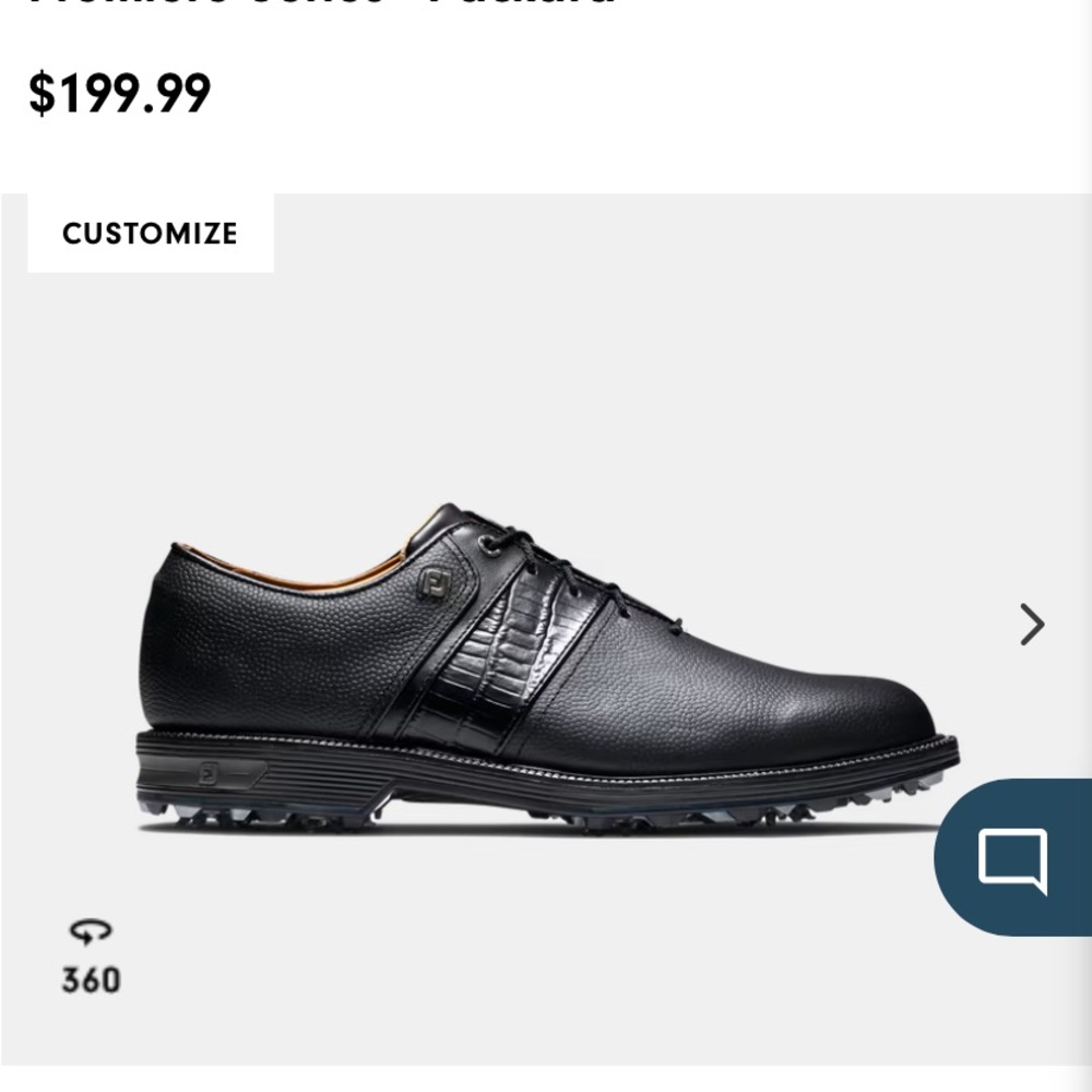 Footjoy Men’s Premier-Packard in Black